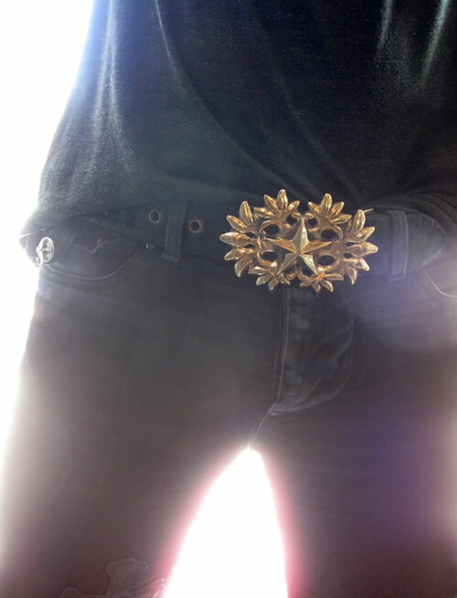 楽天市場】送料無料 トップ式バックル silver925 ベルトバックル金具