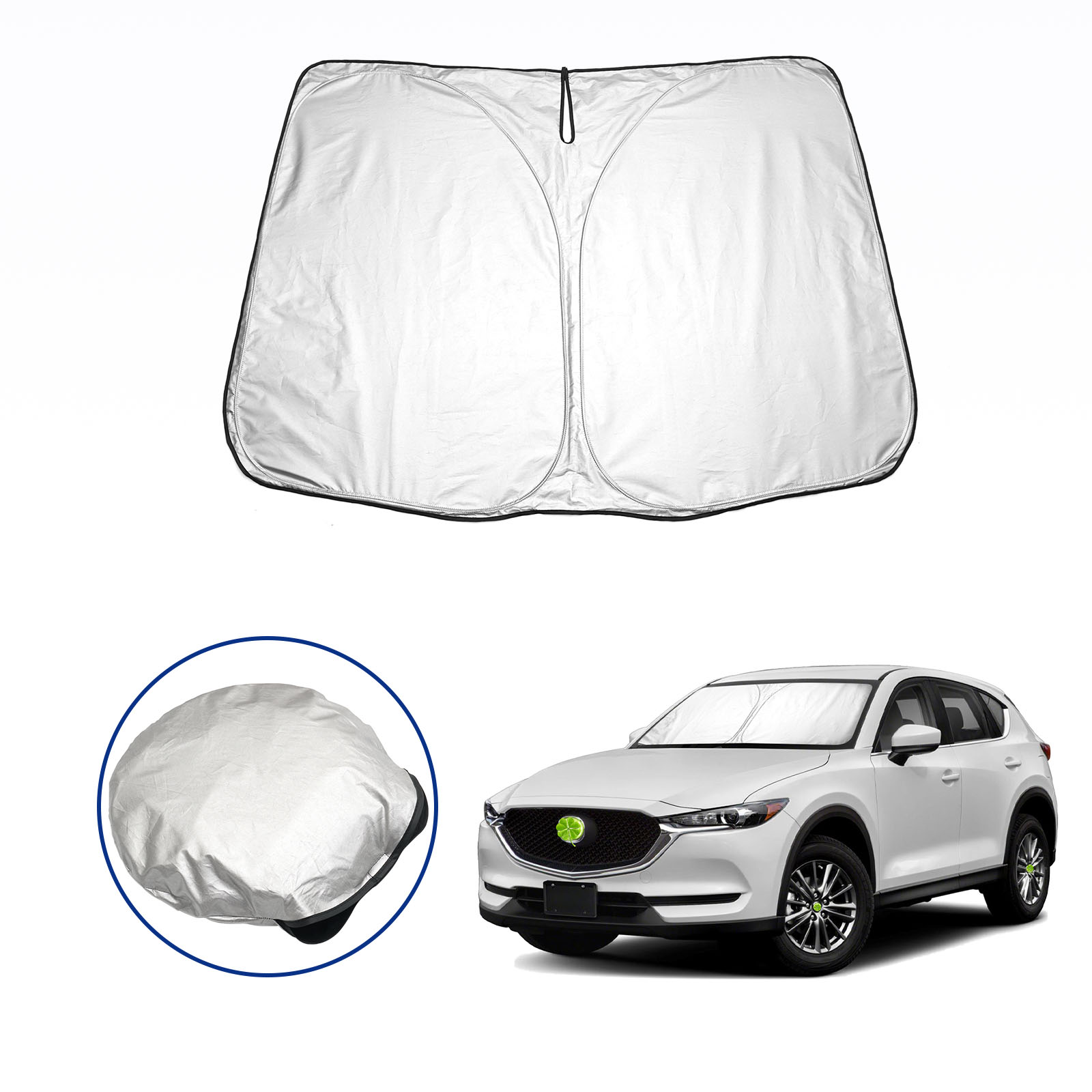 楽天市場】マツダ CX-3 DK系 専用 車 フロントガラス用 サンシェード 6