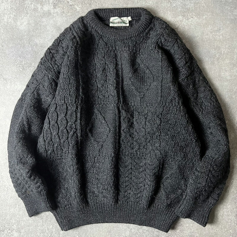 楽天市場】アイルランド製 aran crafts ウール フィッシャーマン