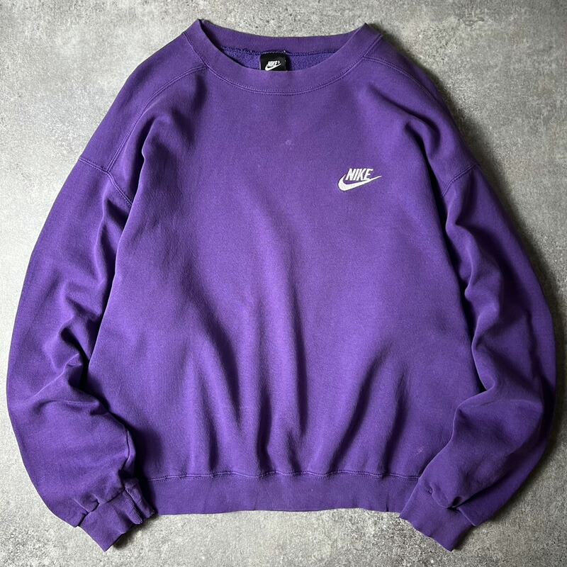 楽天市場】90s USA製 NIKE スウォッシュ ロゴ刺繍 スウェット