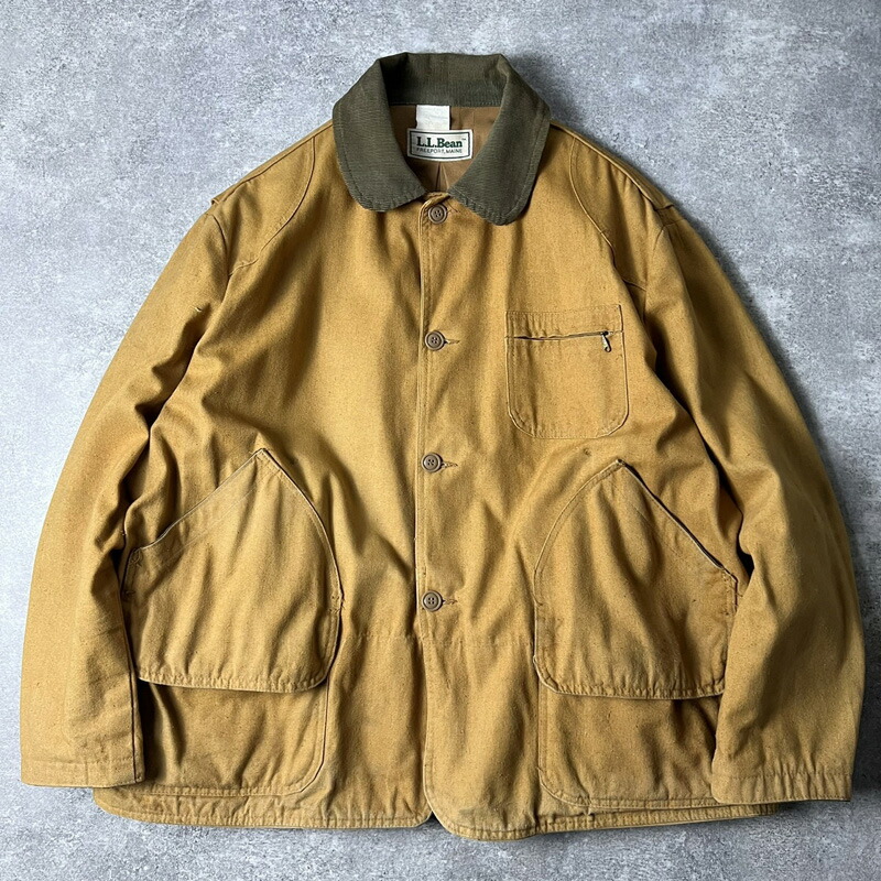 楽天市場】70s LLBean コットン ダック ハンティング ジャケット / 70