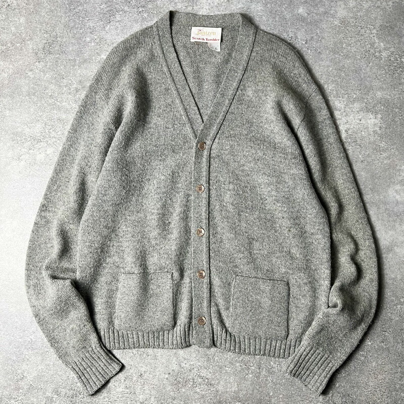 楽天市場】70s USA製 Jantzen ポケット付き 無地 ウール ニット