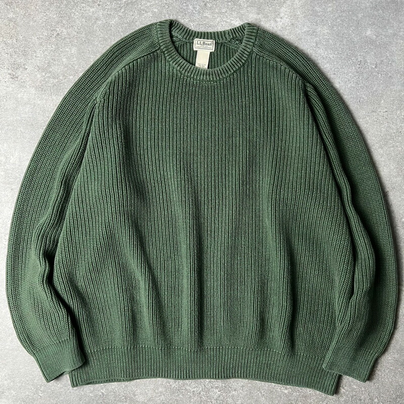 楽天市場】LLBean 無地 コットン ニット セーター XXL / LLビーン