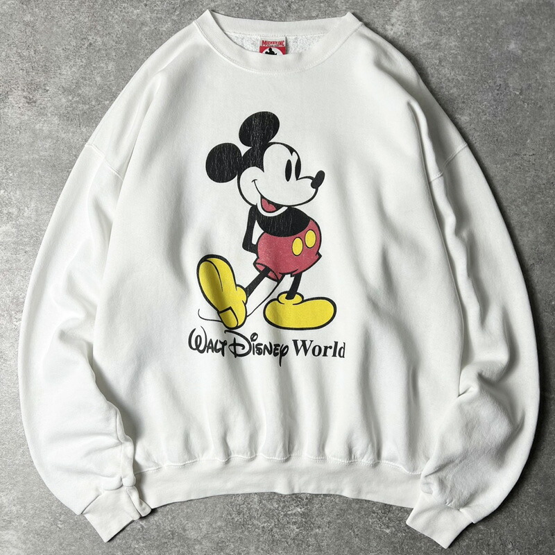 楽天市場】90s USA製 ディズニー オフィシャル ミッキー プリント