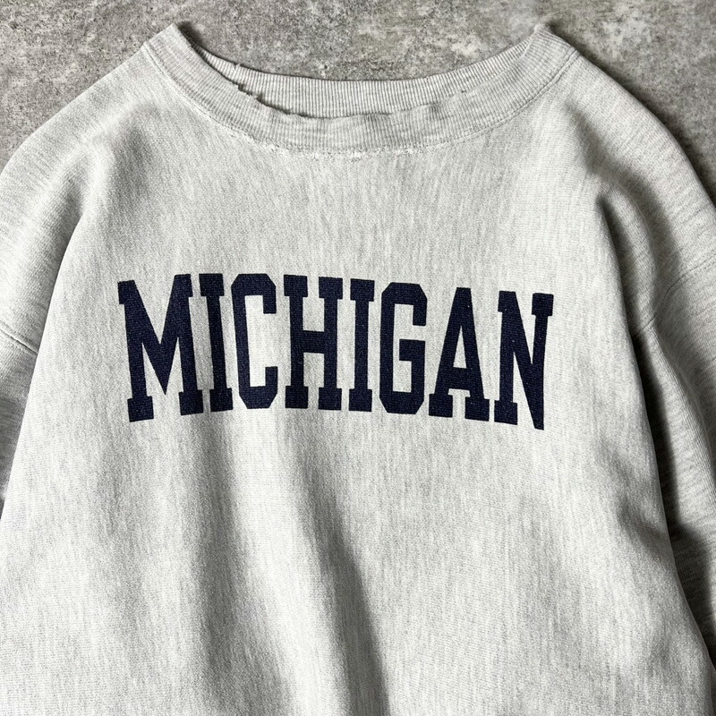 楽天市場】80s トリコタグ USA製 Champion 染み込み カレッジ プリント