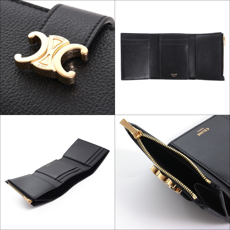 楽天市場】【P2倍☆SS期間】 セリーヌ 財布 CELINE 三つ折り ファイン