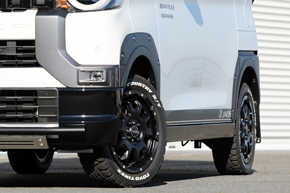 楽天市場】jaos フェンダーガーニッシュ type-x デリカの通販