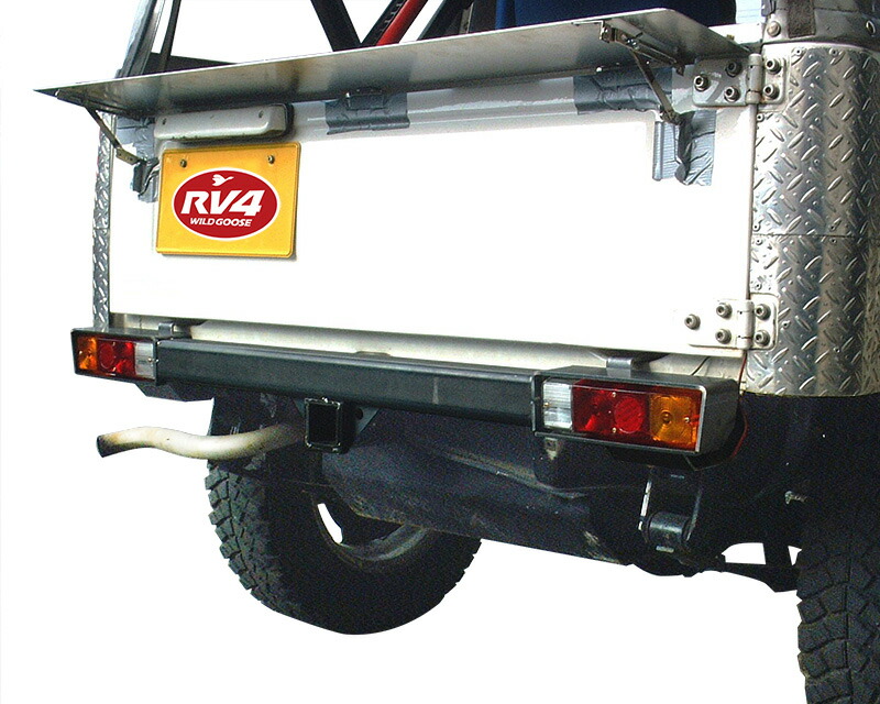 楽天市場】ジムニーSJ30〜JA22用 リアヒッチバンパー（SJ30〜JA22