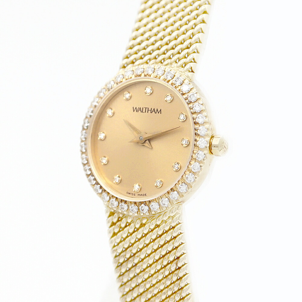 楽天市場】電池交換済 WALTHAM ウォルサム 760.10.95130.52 純正