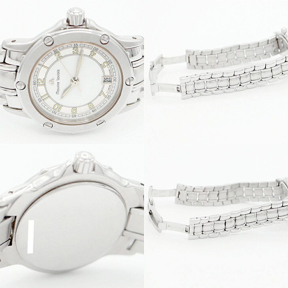 楽天市場】MAURICE LACROIX モーリスラクロア カリプソ 5324 デイト 白