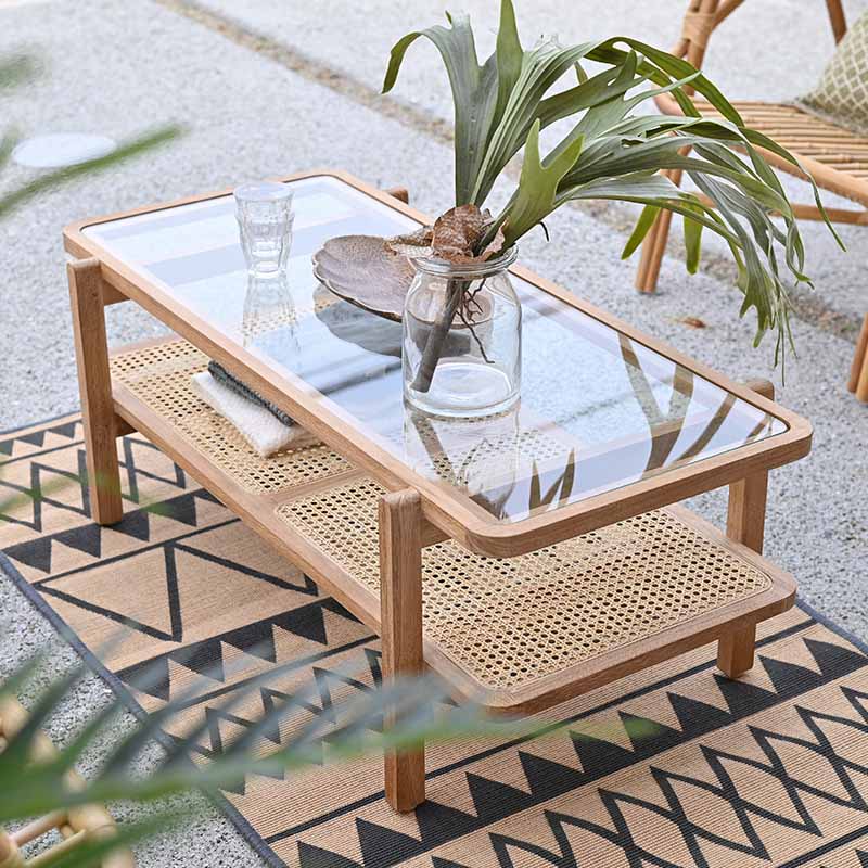 楽天市場】アジアン家具 KAGOME センターテーブル ローテーブル ガラス