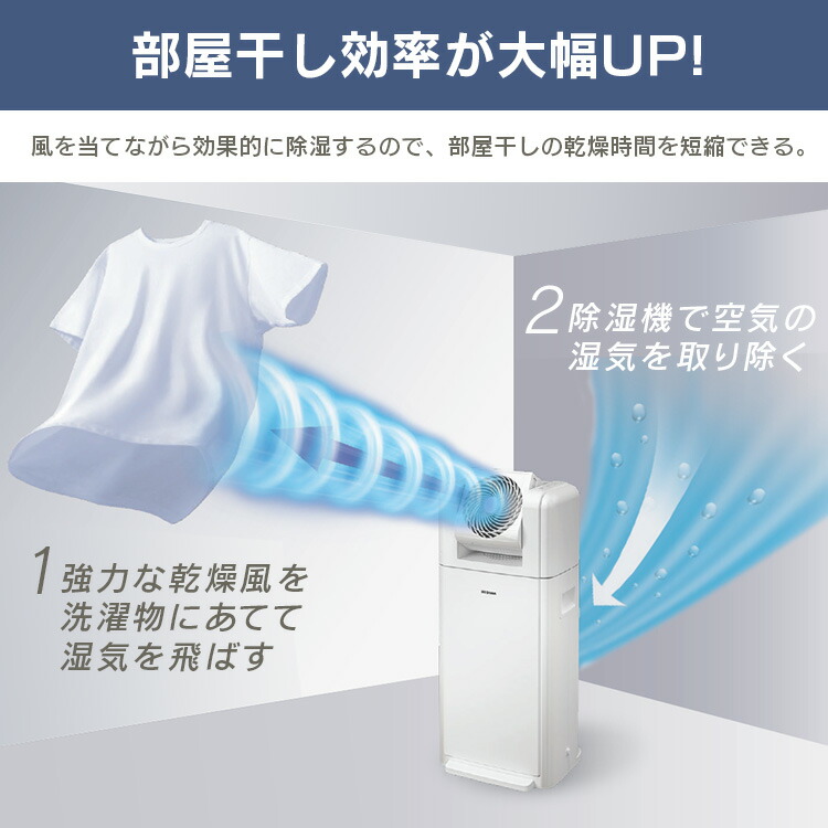 楽天市場】除湿機 サーキュレーター アイリスオーヤマ 衣類乾燥機