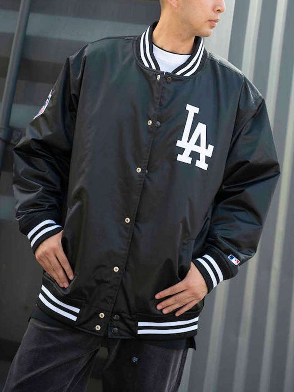 楽天市場】スタジャン 大きいサイズ メンズ ロサンゼルス ドジャース
