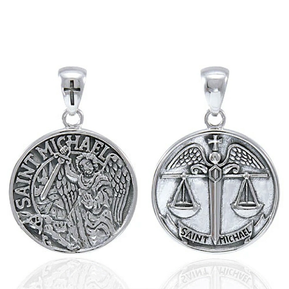 楽天市場】【PETER STONE】大天使ミカエル 天秤 スターリングシルバー