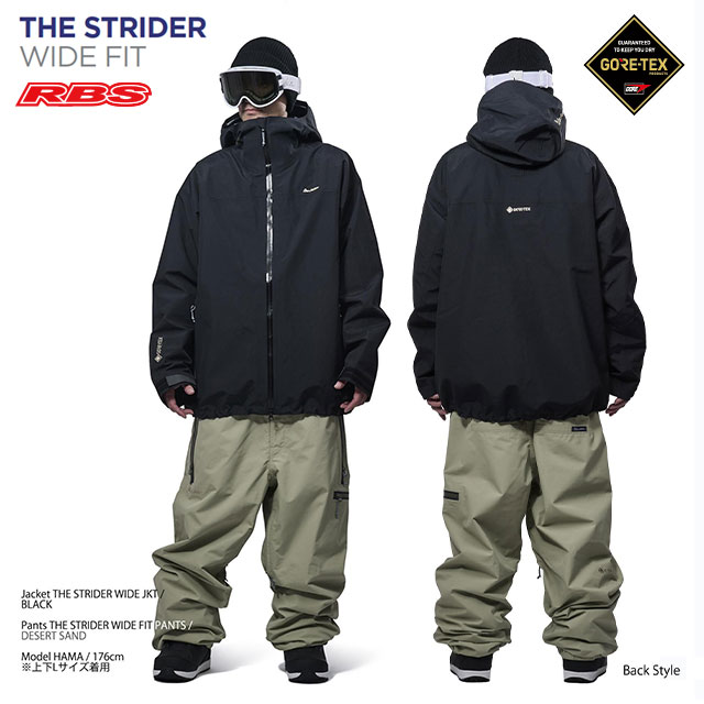 楽天市場】REW 26-27 STRIDER WIDE ジャケット GORE-TEX ゴアテックス