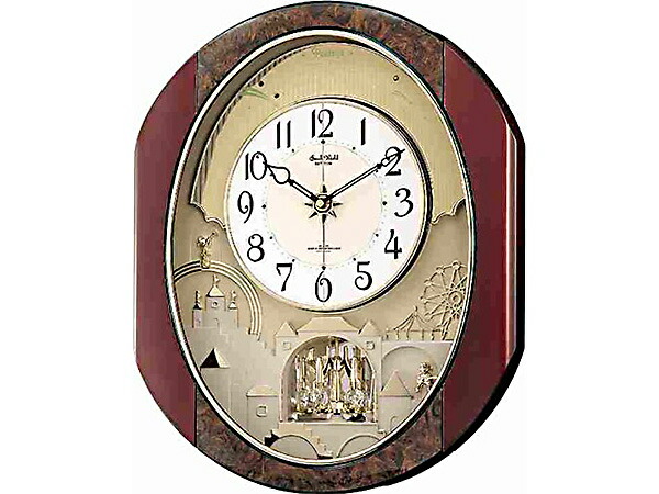 楽天市場】スモールワールド パルタージュM473N 電波からくり時計