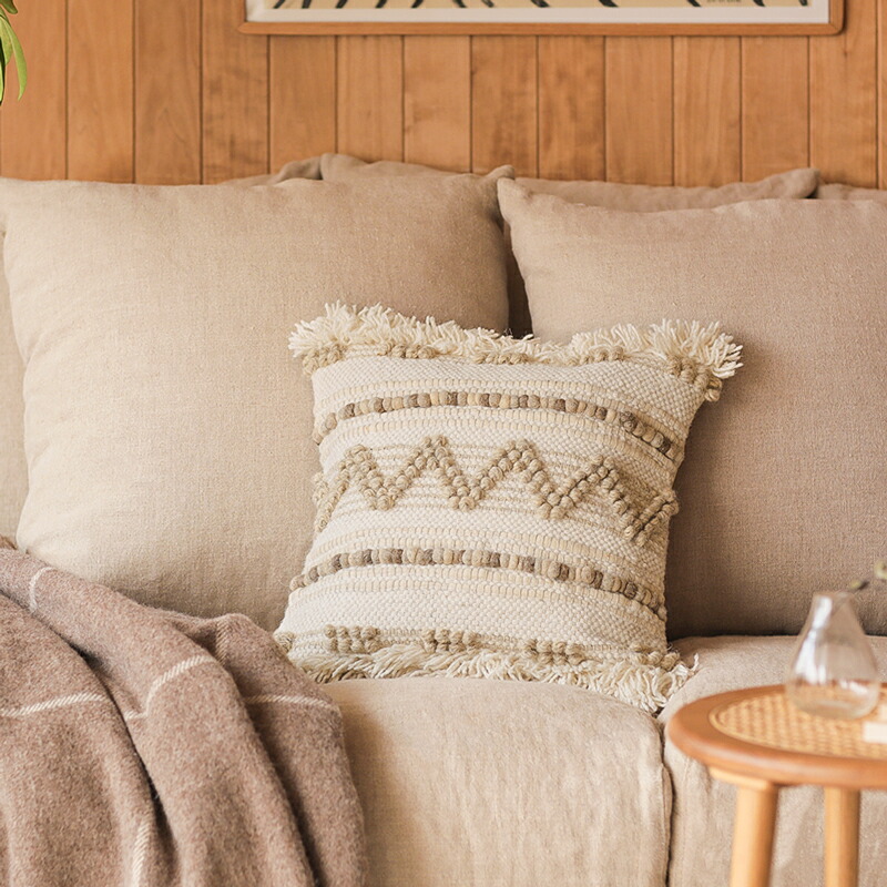 楽天市場】クッション クッションカバー 45×45 CAELA カバー単品