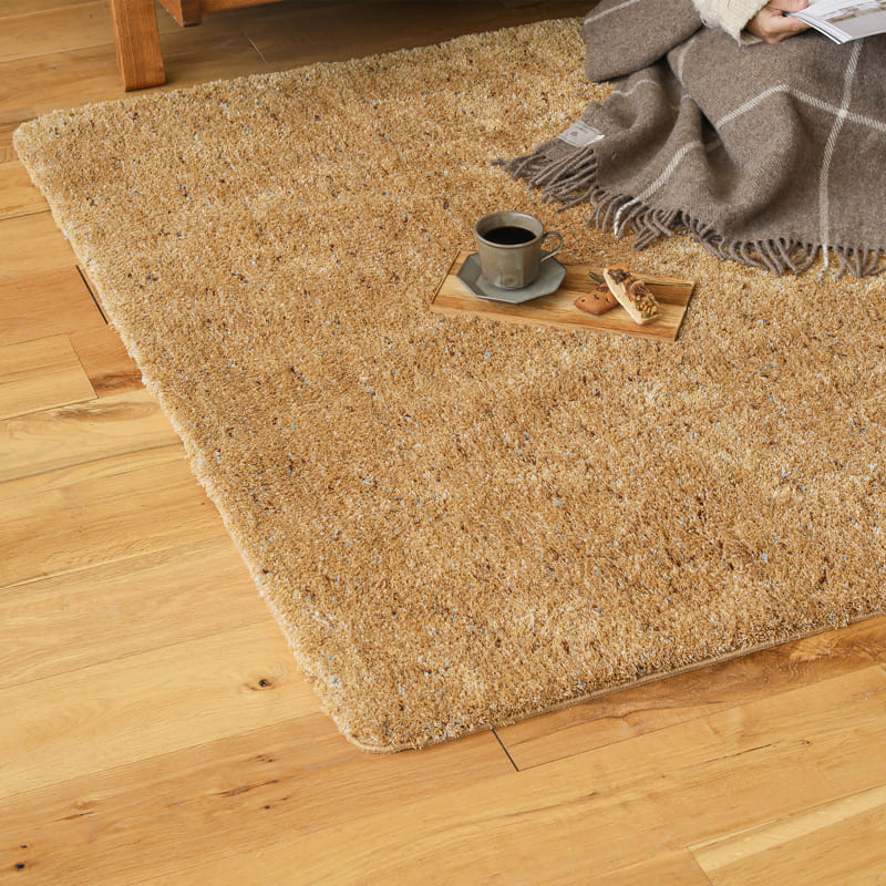 楽天市場】ラグ ラグマット LUCE 140×200 シャギーラグ 絨毯