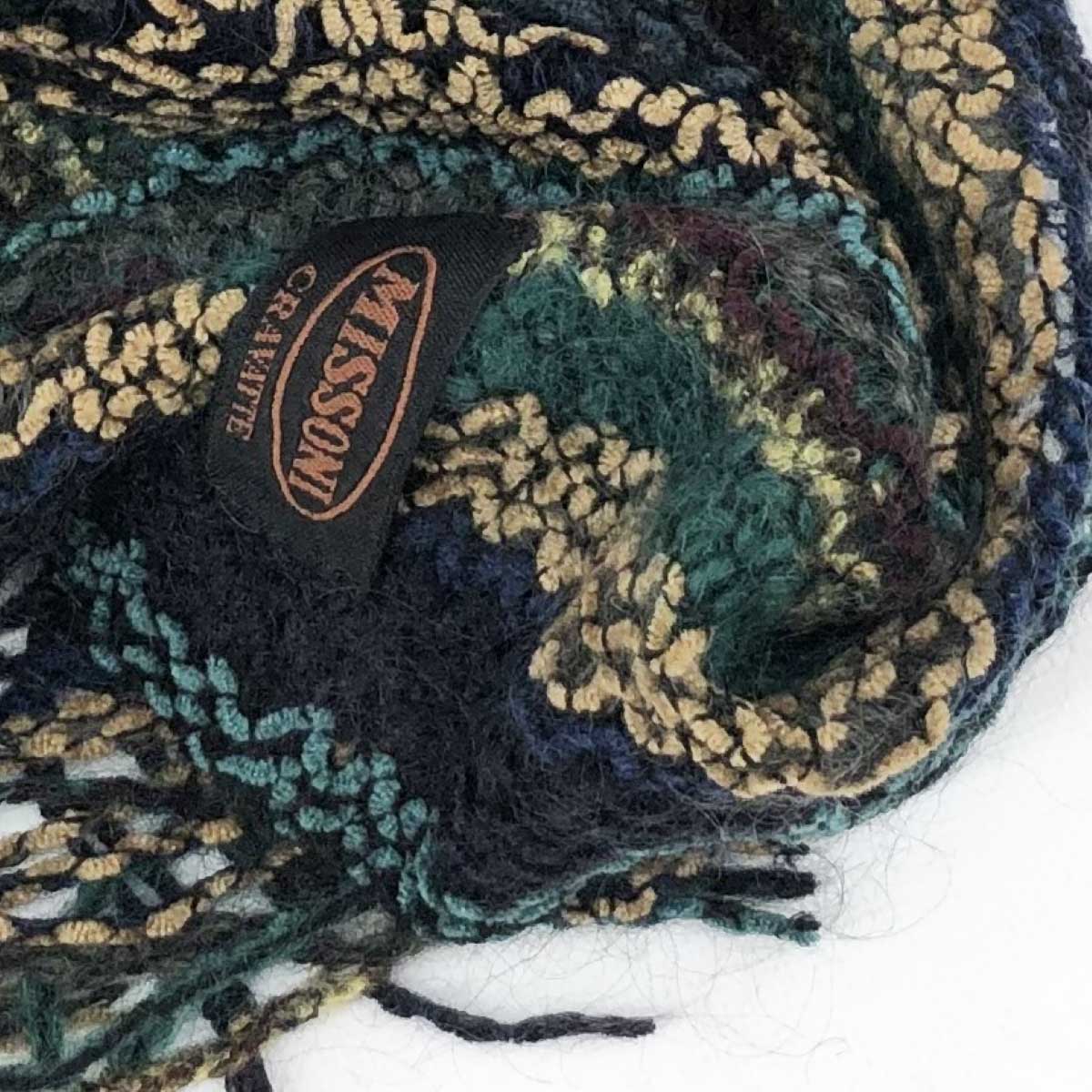 楽天市場】MISSONI ミッソーニ マフラー マルチカラー ストライプ柄