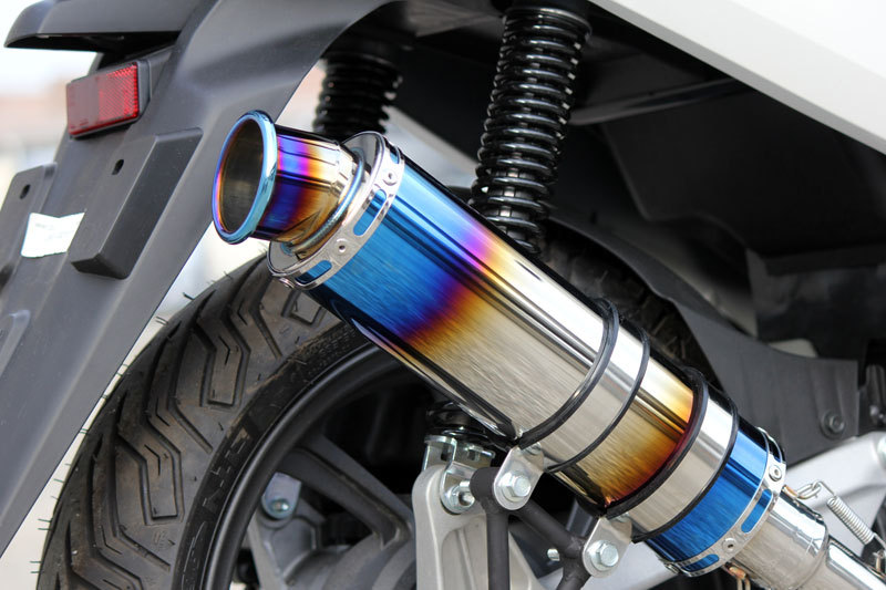 楽天市場】PCX125 PCX150 バイクマフラー 2BJ-JF81 2BK-KF30 2018年