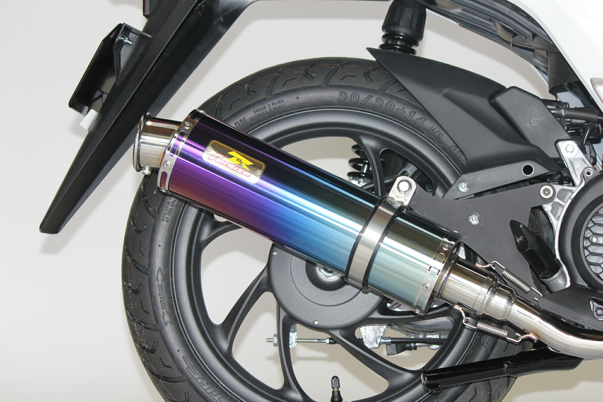 楽天市場】Realize Dio110 ディオ110 バイクマフラー 2BJ-JK03 8BJ