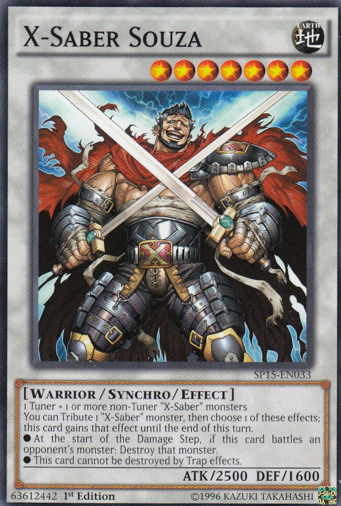 楽天市場】遊戯王 SP15-EN033 X−セイバー ソウザ X-Saber Souza(英語