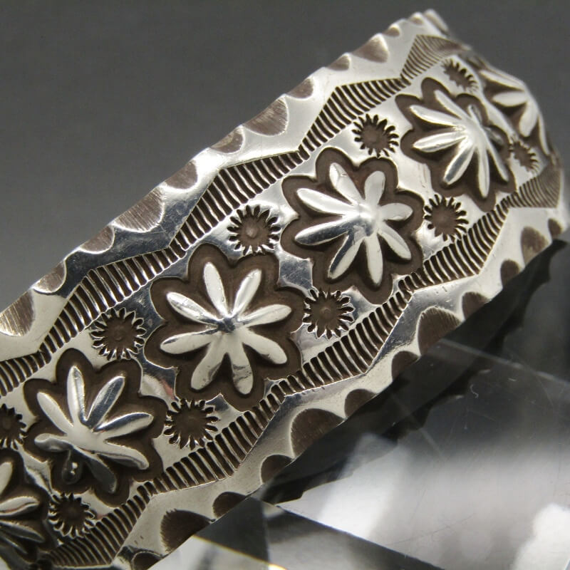 楽天市場】【中古】Ivan Howard ナバホ族 バングル スタンプワーク