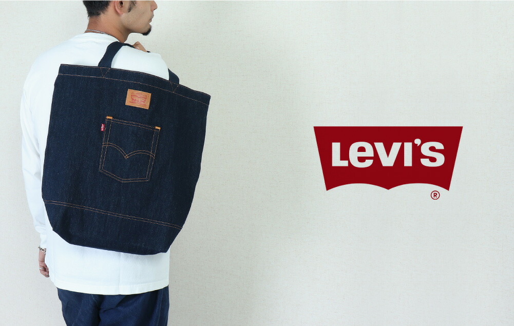楽天市場】≪送料無料≫Levis BACK POCKET TOTE DENIM BAG 05440-00