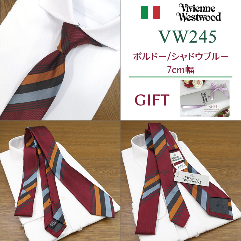 楽天市場】ヴィヴィアン ウエストウッド ネクタイ (7cm幅) 全3色
