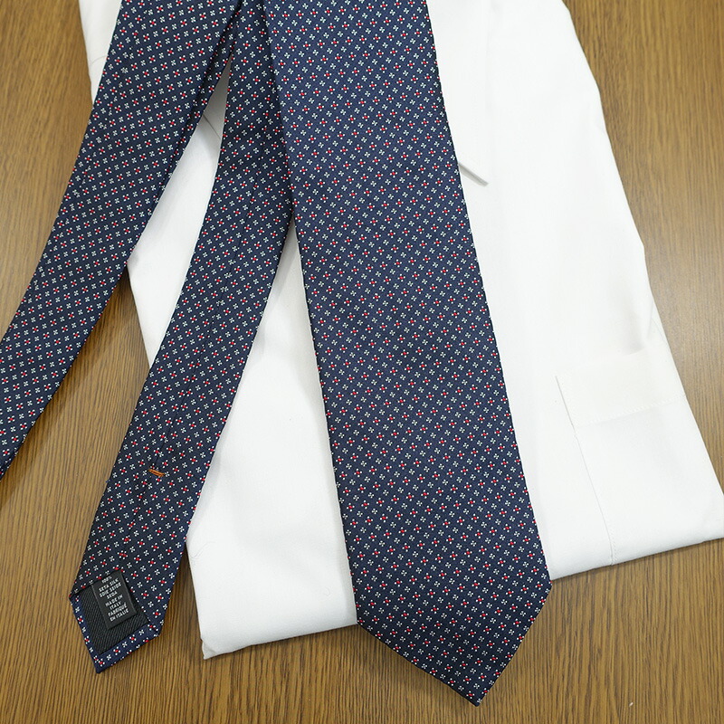 楽天市場】ゼニア ネクタイ Ermenegildo Zegna EZB7 ネイビー/レッド