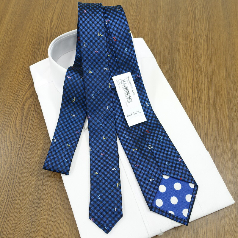 楽天市場】ポールスミス ネクタイ Paul Smith PS205 チェック コバルト