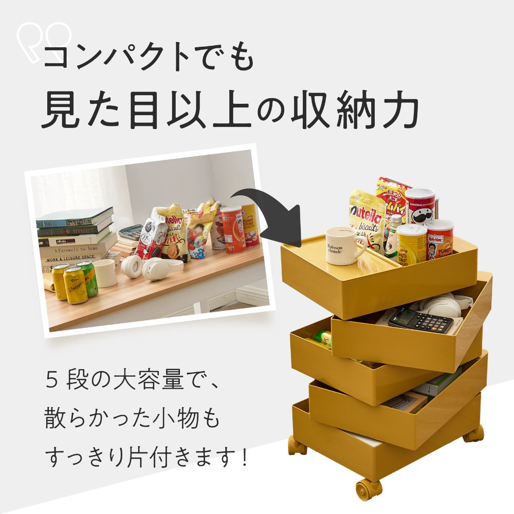 楽天市場】【全品5%引クーポン☆~5日23:59】 ワゴン キャスター付き