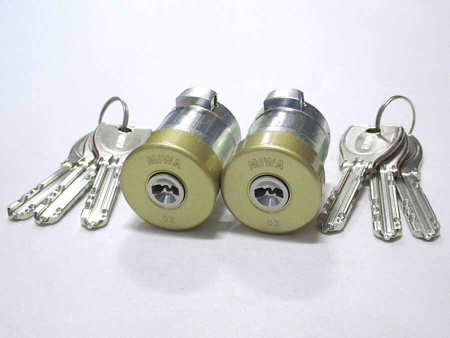 楽天市場】PR PG571(PGF) 取替用シリンダー GL色（塗装ゴールド色）同