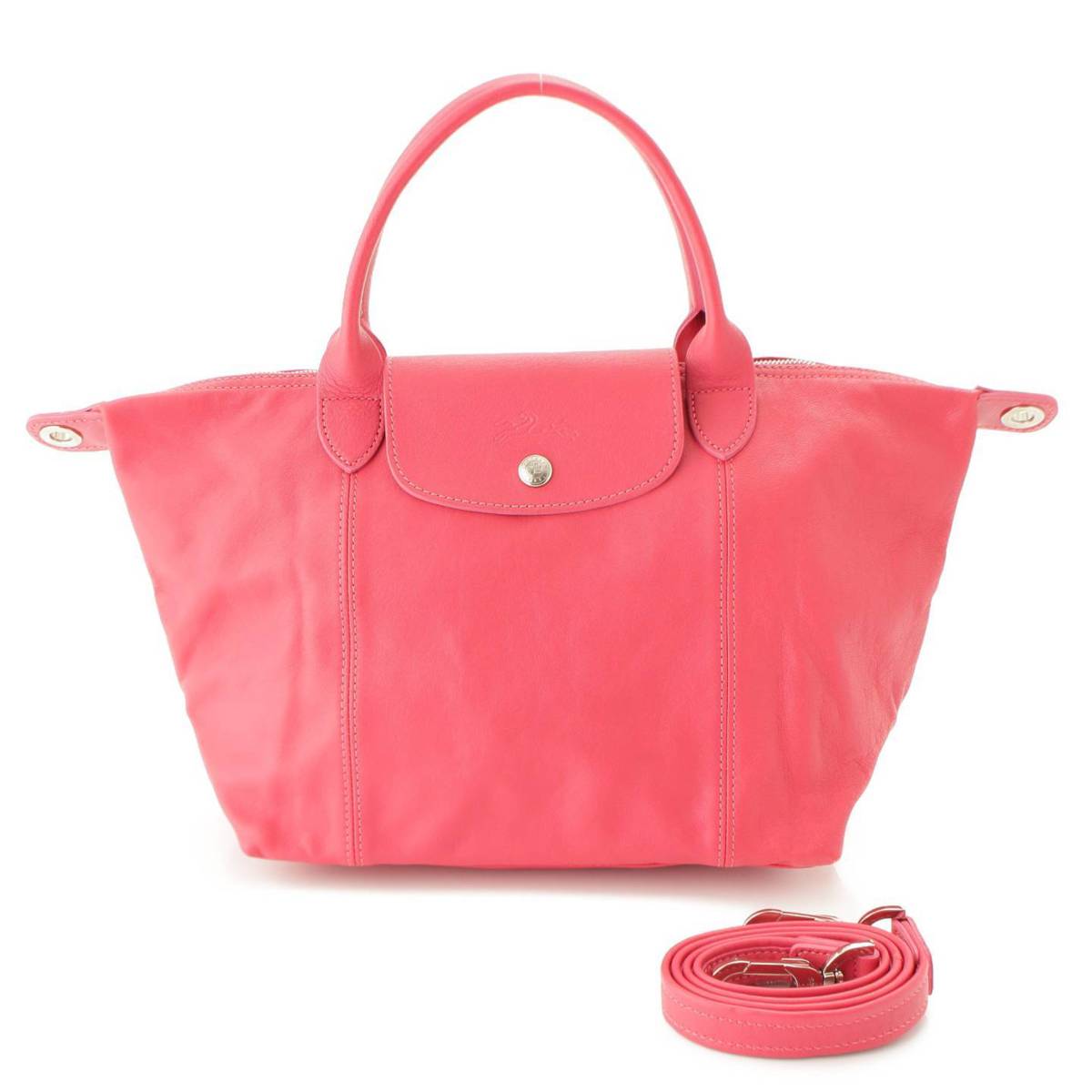 楽天市場】【ロンシャン】Longchamp レザー ル プリアージュ