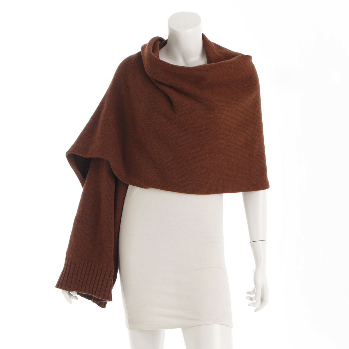 楽天市場】【エルメス】Hermes 袖付き カシミヤ ニット ストール