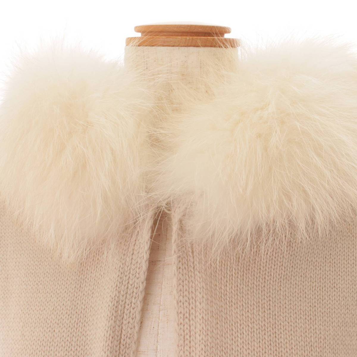 楽天市場】【フォクシー】Foxey フォックスファー フード付き カシミヤ