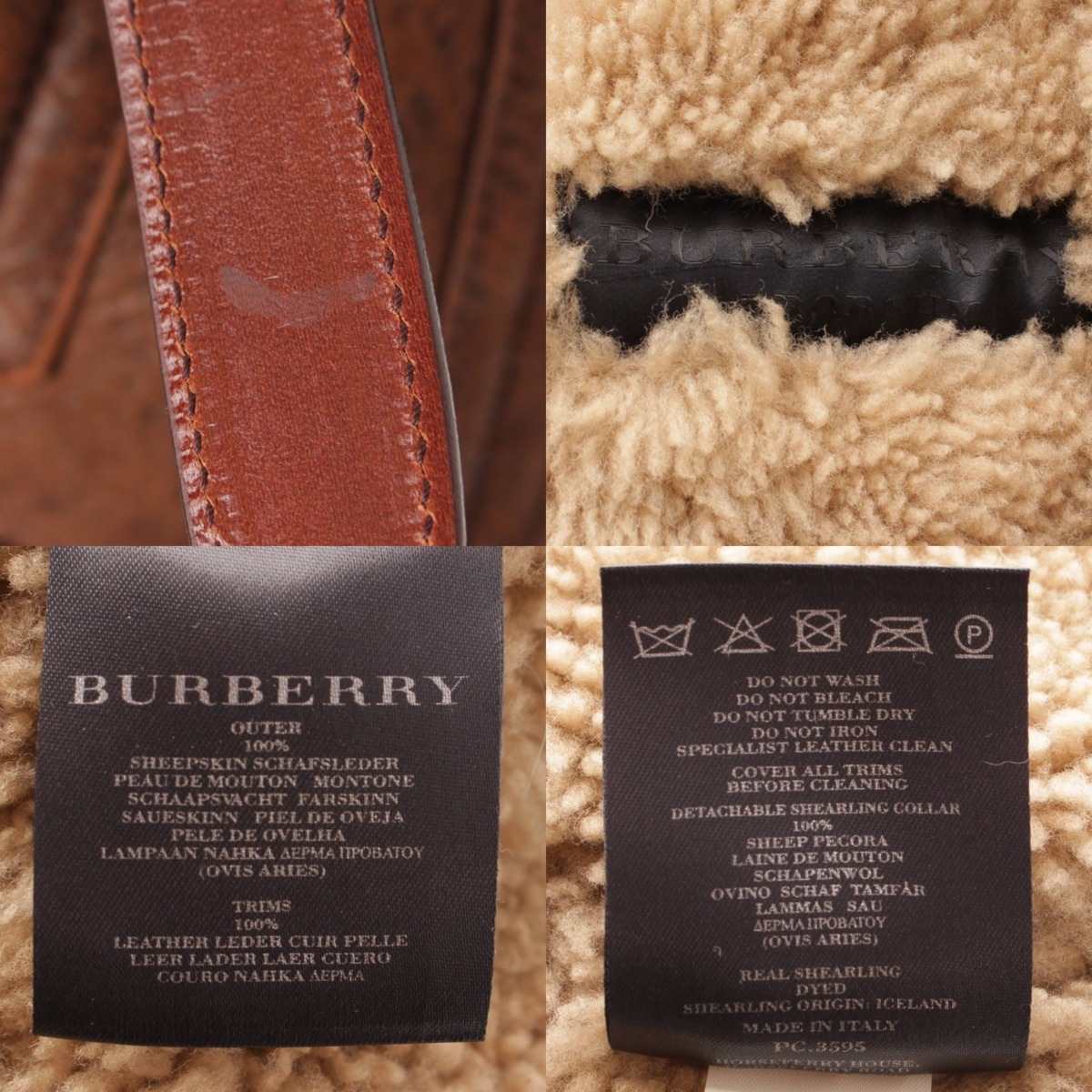 楽天市場】【バーバリー プローサム】Burberry Prorsum ムートン