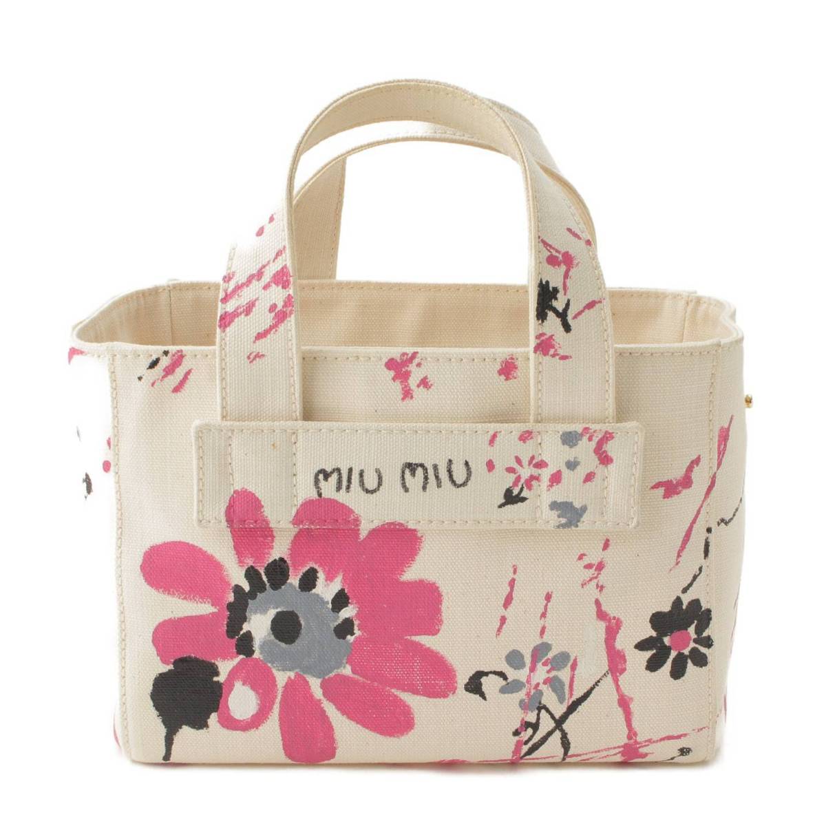 楽天市場】【ミュウミュウ】Miu Miu カナパ ペイント サッビア