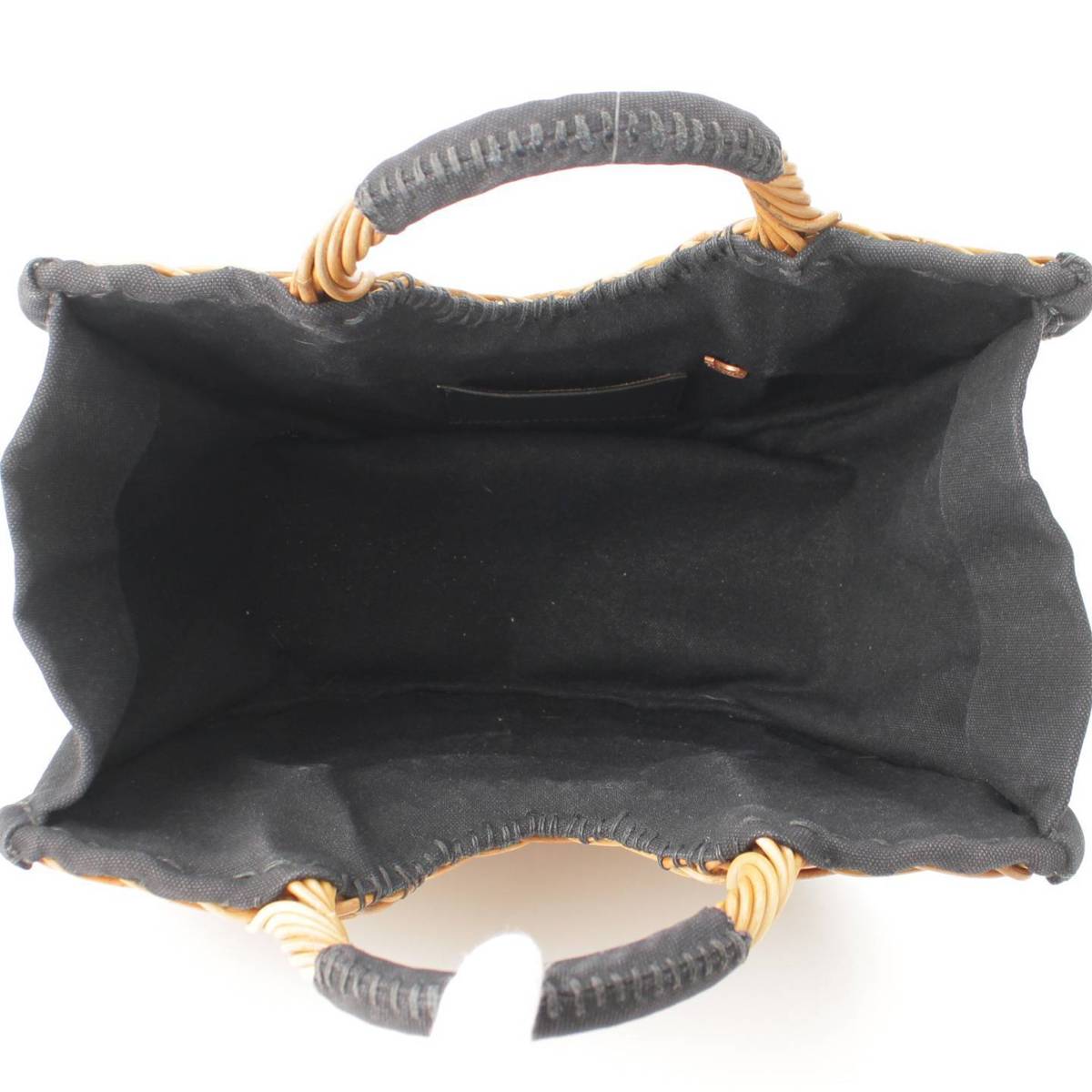 楽天市場】【エバゴス】ebagos 半月型 紅籐×キャンバス かご カゴ