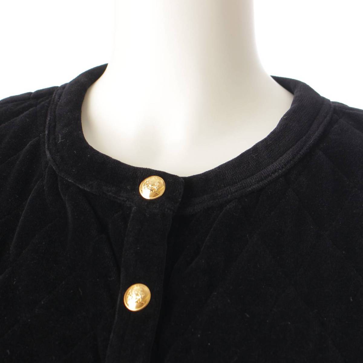 楽天市場】【セリーヌ】Celine 21AW ベロア ノーカラー キルティング