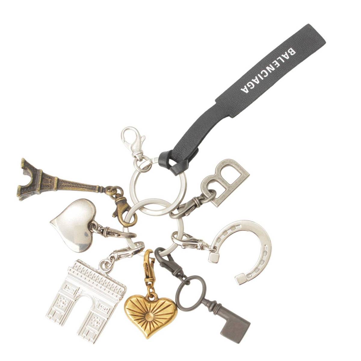 楽天市場】【バレンシアガ】Balenciaga アイコン チャーム キーリング