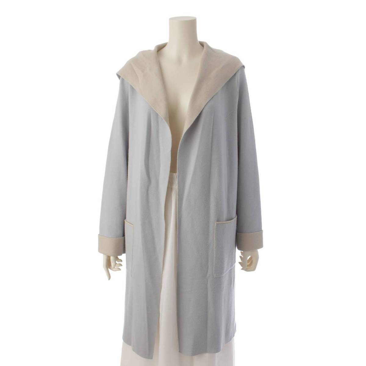 楽天市場】【フォクシー】Foxey フード付き ウール ロング