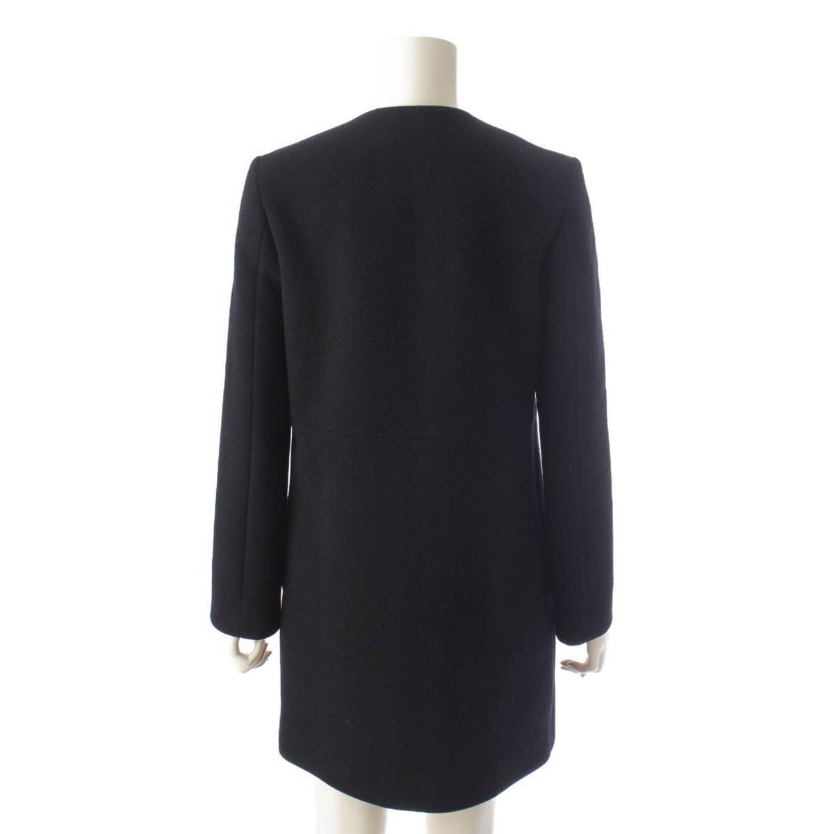 楽天市場】【ヨーコチャン】YOKO CHAN パール ノーカラー ウール