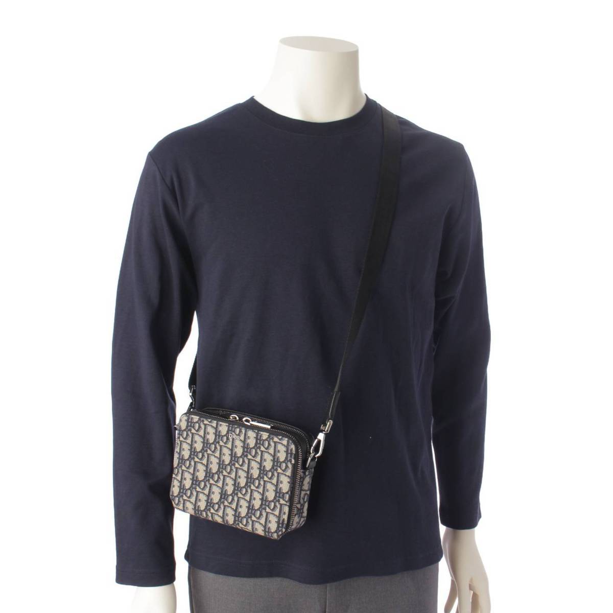 楽天市場】【ディオール】DIOR メンズ オブリーク ジャガード ポーチ