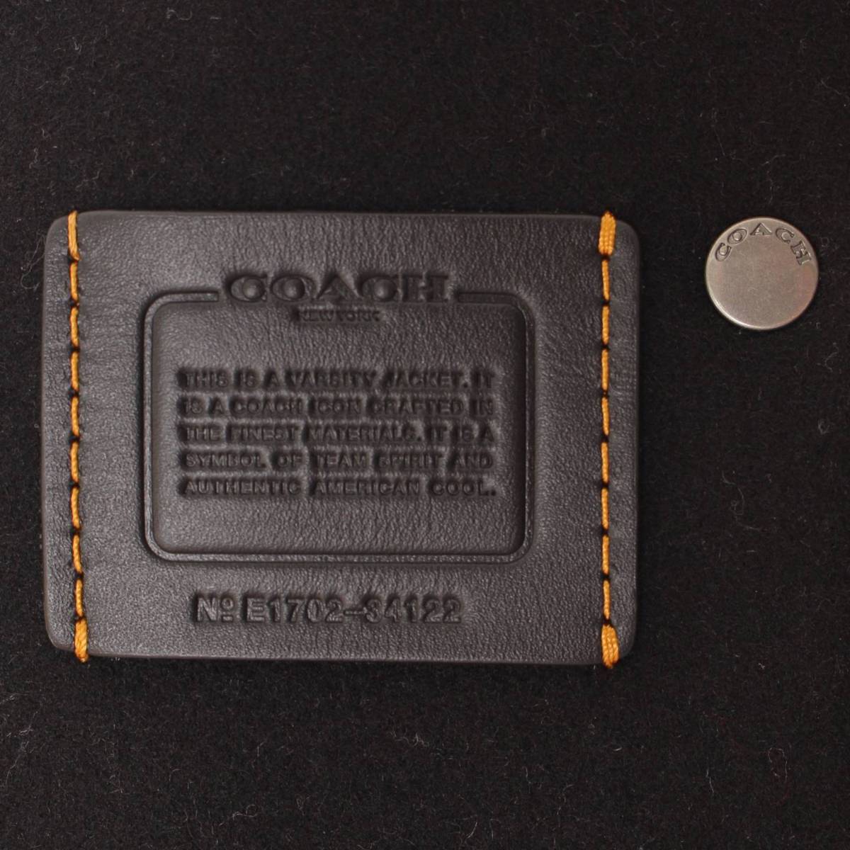 楽天市場】【コーチ】Coach メルトン バーシティ ジャケット レザー