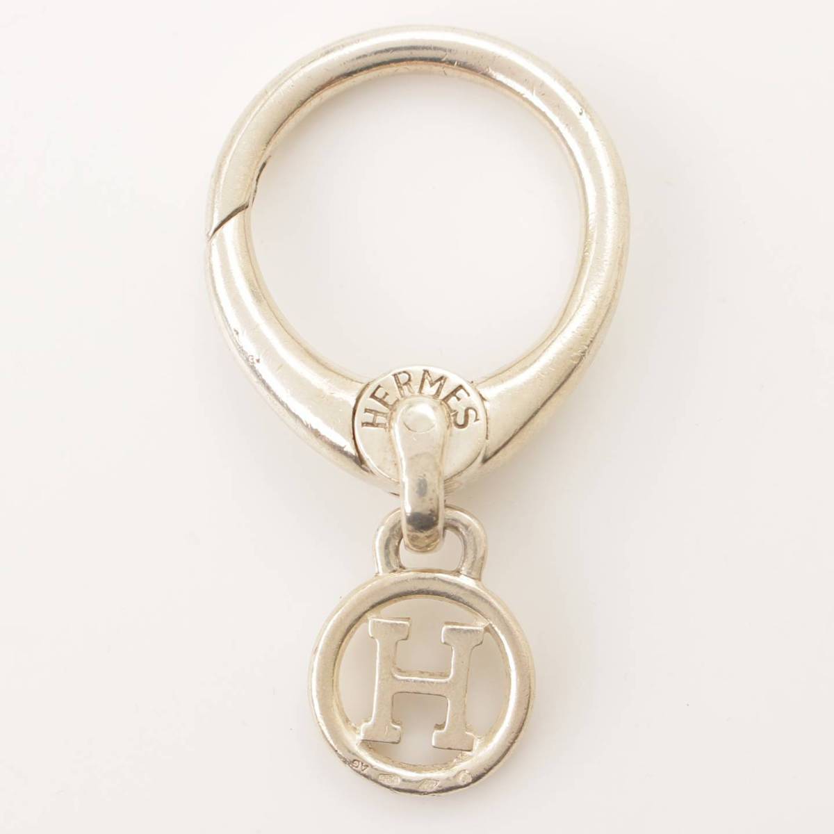 楽天市場】【エルメス】Hermes Hマーク キーリング キーホルダー 925