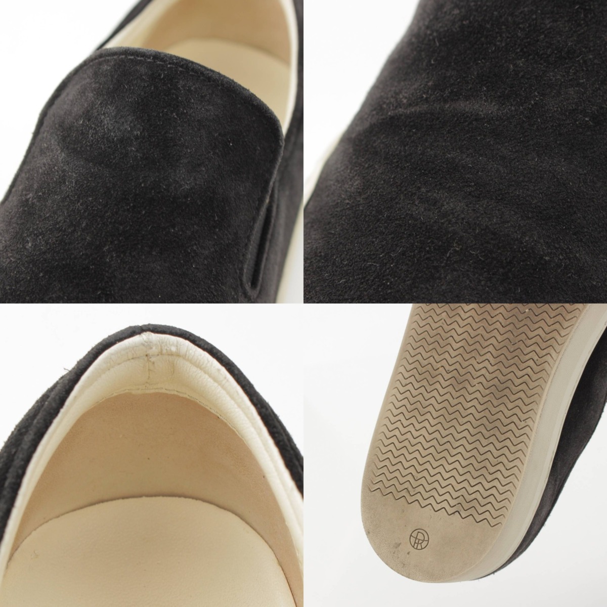 楽天市場】【ザロウ】THE ROW MARIE H スエードレザー スリッポン