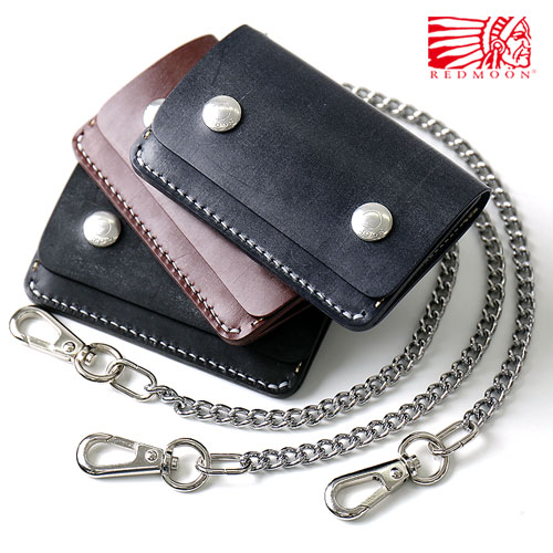 楽天市場】REDMOON レッドムーン トラッカーウォレット ミニ チェーン