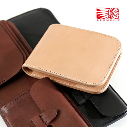 楽天市場】REDMOON レッドムーン 二つ折り ショートウォレット