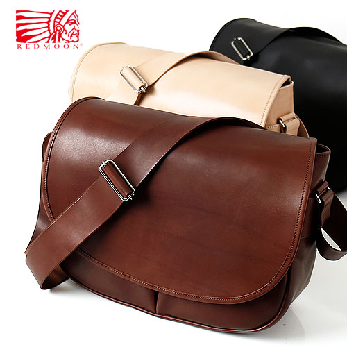 楽天市場】REDMOON レッドムーン オールレザーショルダーバッグ SAFARI